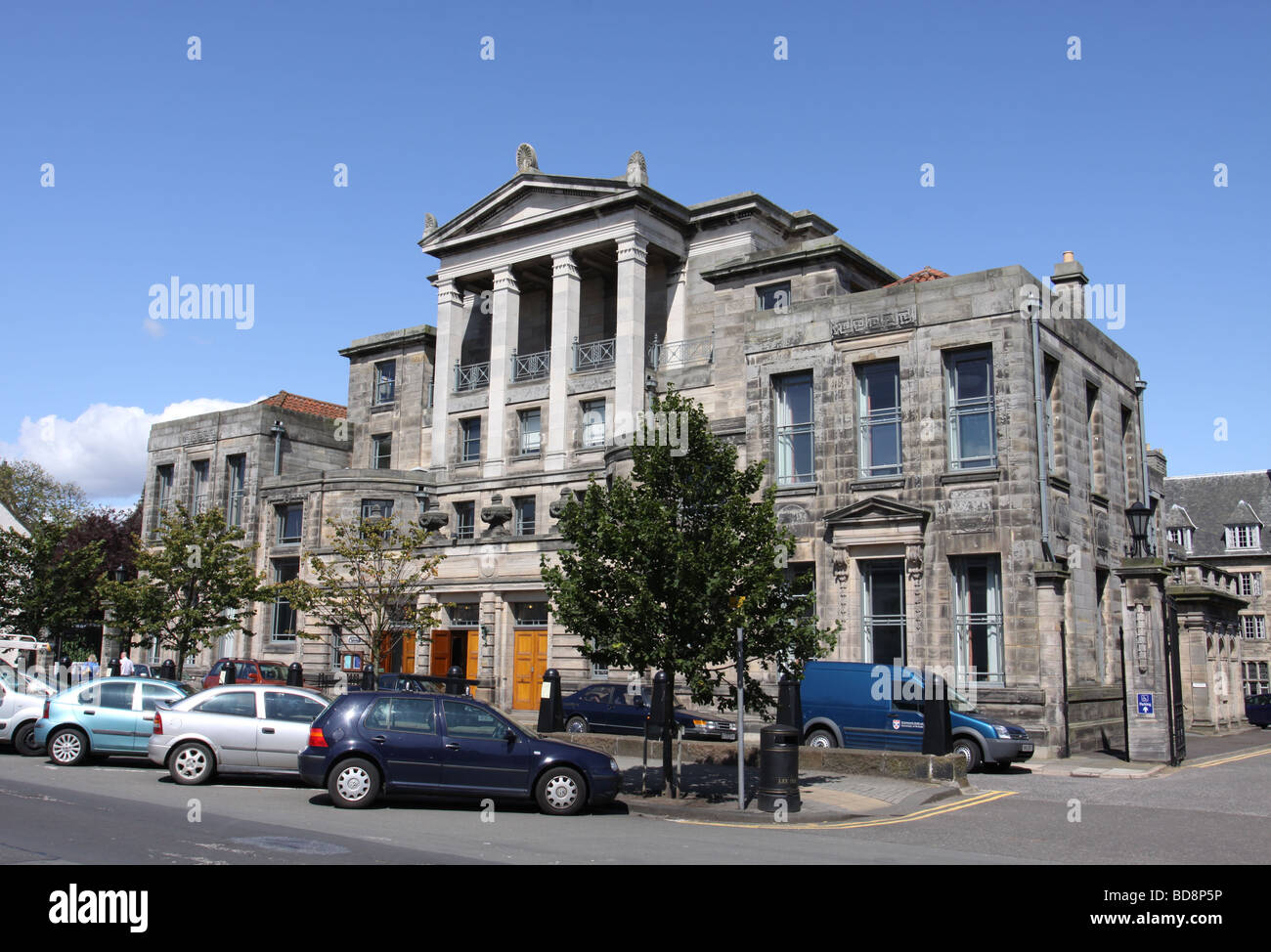 Giovani hall concert hall st Andrews University fife scozia agosto 2009 Foto Stock