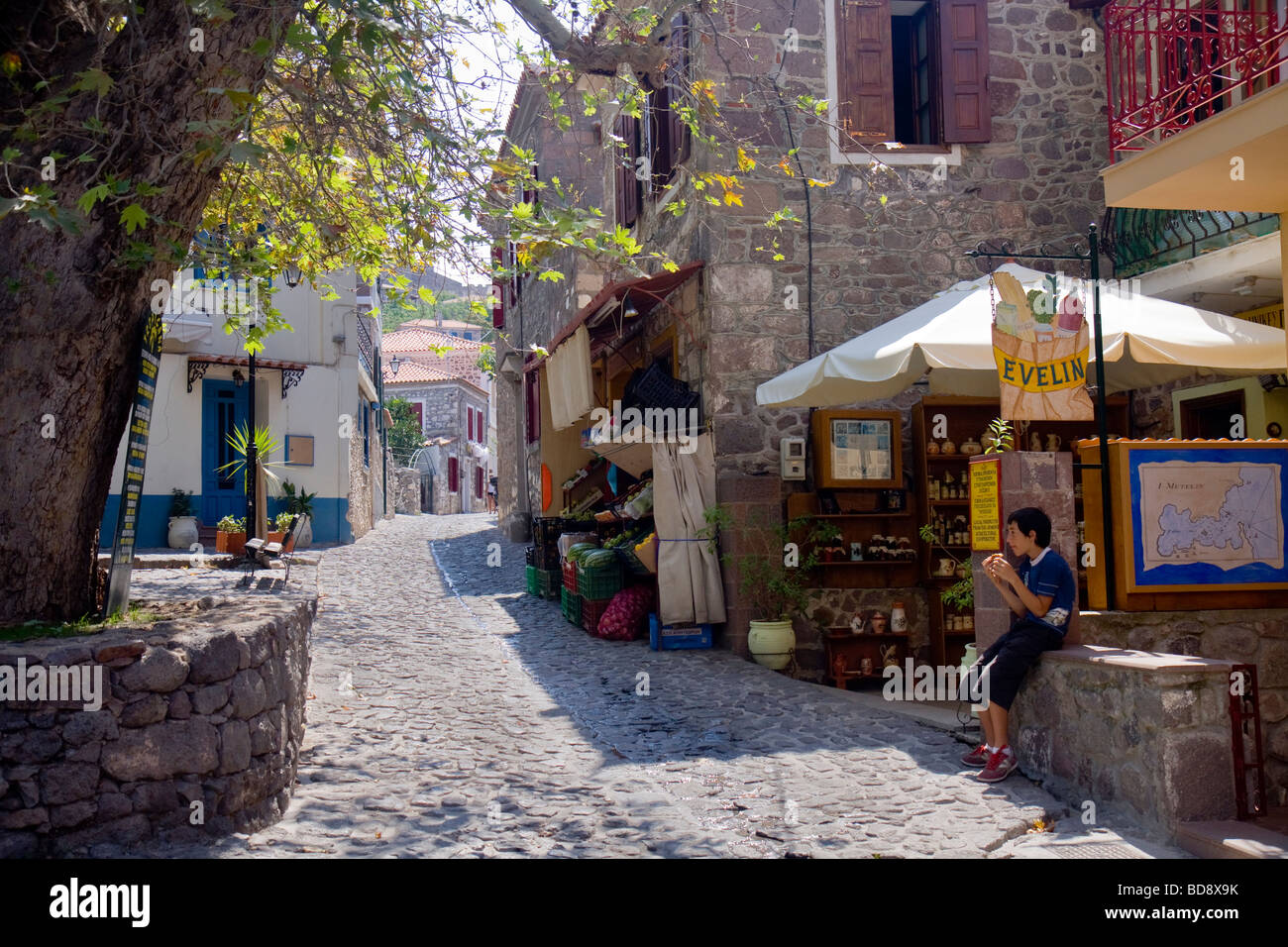 Lesbo Grecia Foto Stock