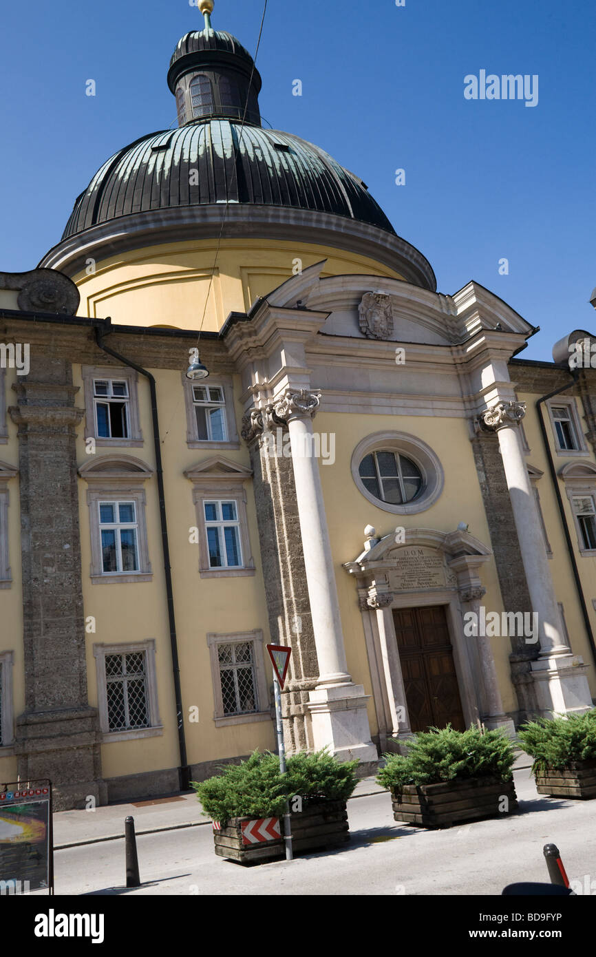 Austria Salisburgo Kajetanerkirche Foto Stock