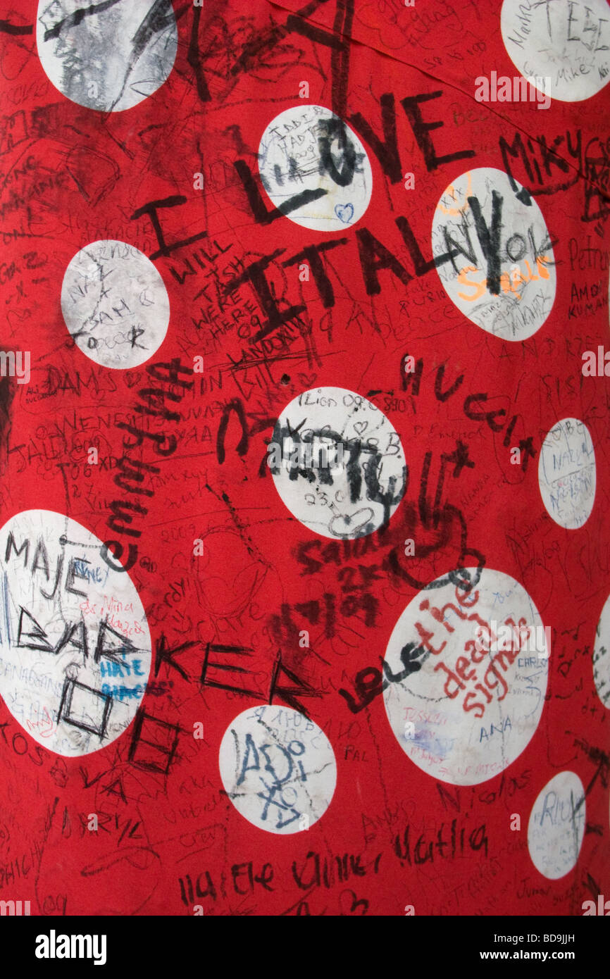 Londra Southbank Hayward Gallery Yayoi Kusama installazione Foto Stock