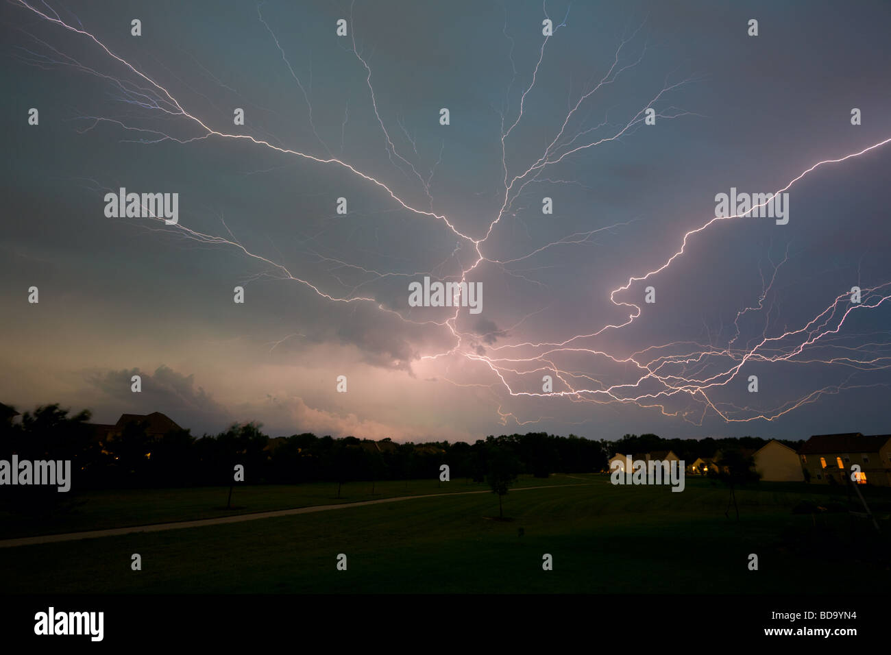 Partly Cloudy Foto Stock