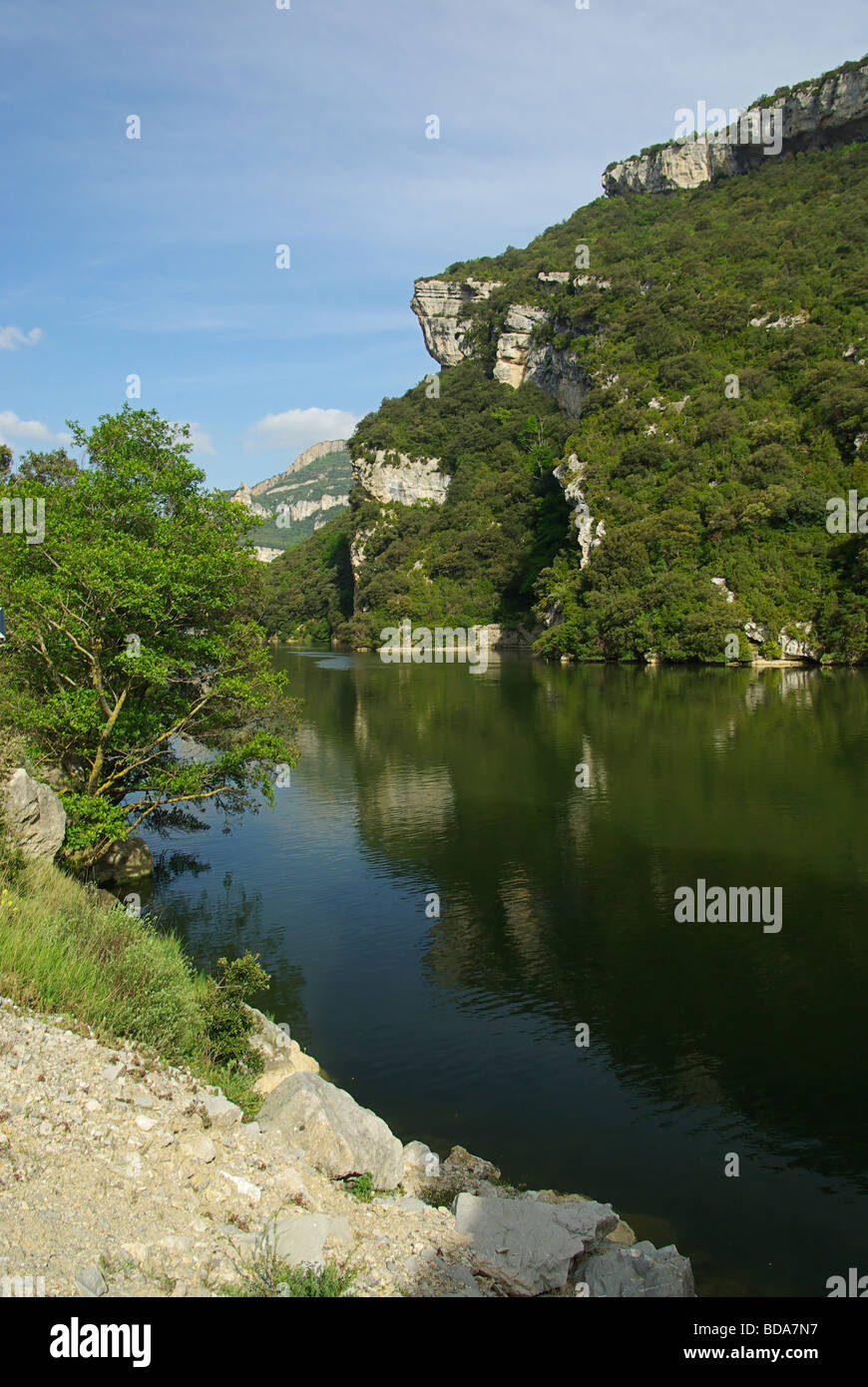 Rio Ebro Embalse de a Sobron 06 Foto Stock