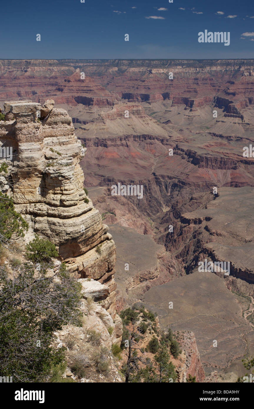 Grand Canyon Arizona. La luce del mattino Foto Stock