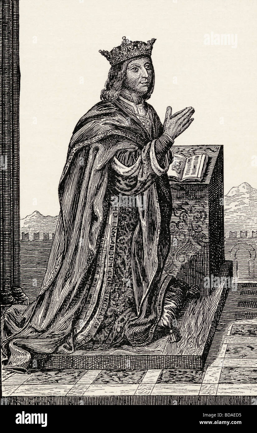 Ferdinando V, chiamato Ferdinando il cattolico, 1452-1516. Foto Stock