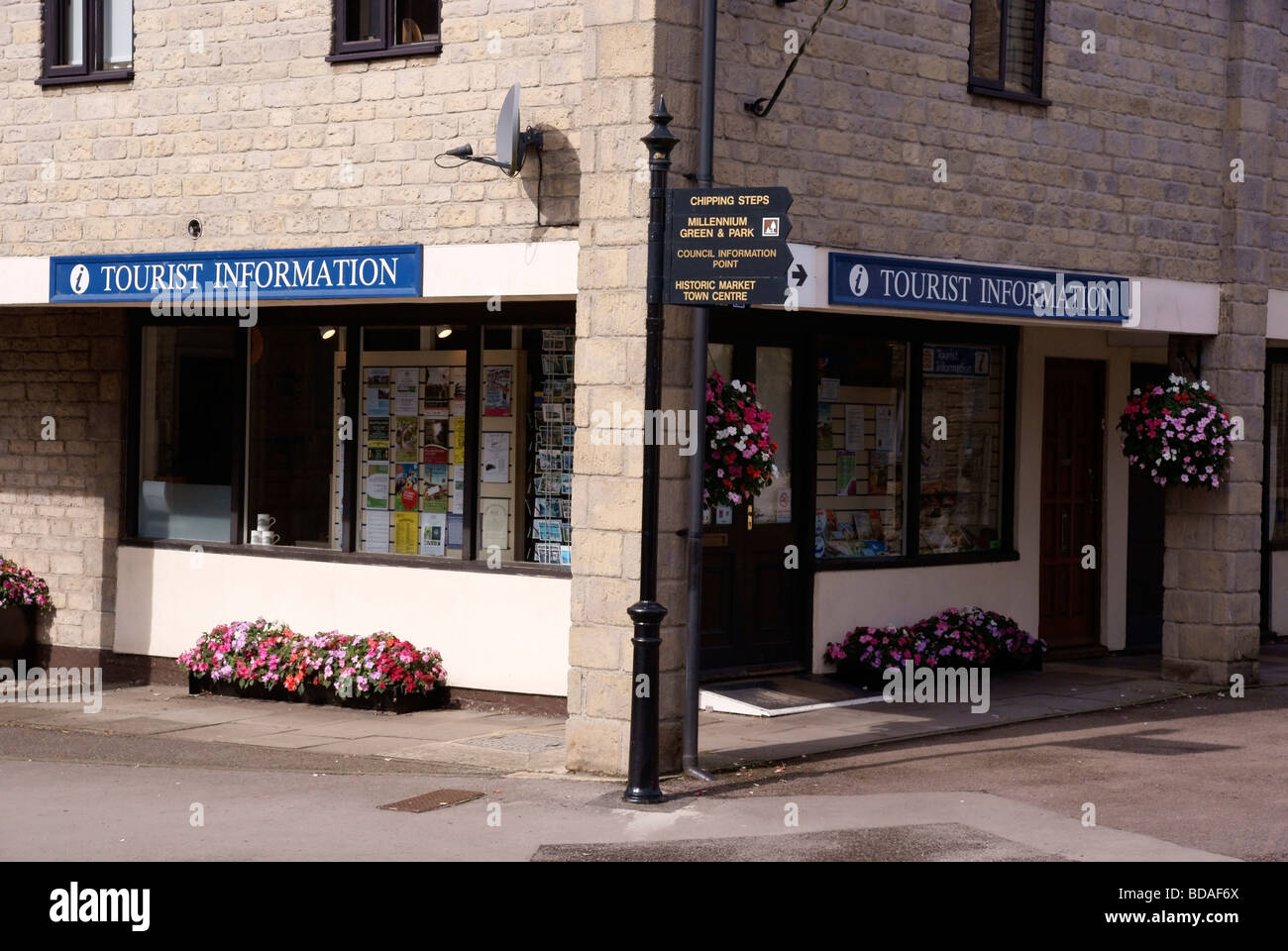Tetbury centro informazioni turistiche Foto Stock