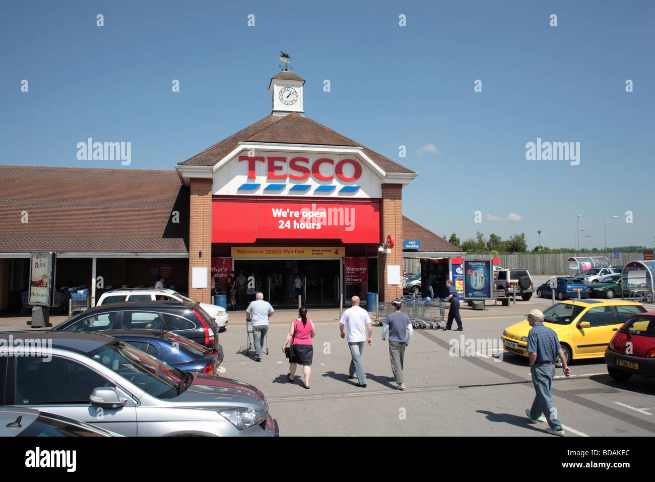 Negozio Tesco, Meir Park, Stoke-on-Trent Foto Stock