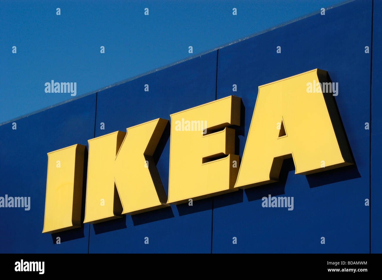 Negozio Ikea segno, Orange County, CA 081017 7154 Foto Stock