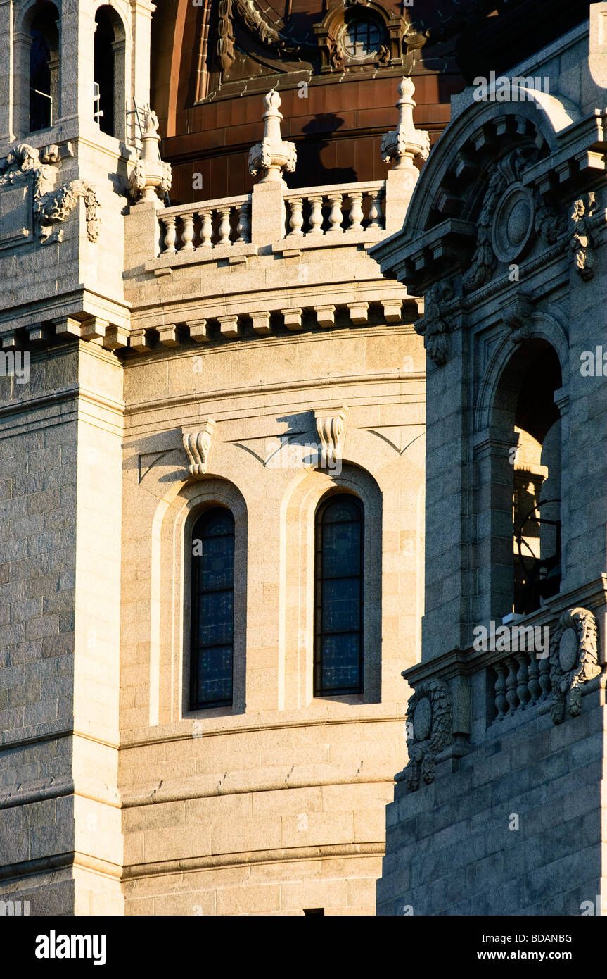 Vista esterna della Cattedrale di St Paul dell Arcidiocesi di Saint Paul e Minneapolis Foto Stock