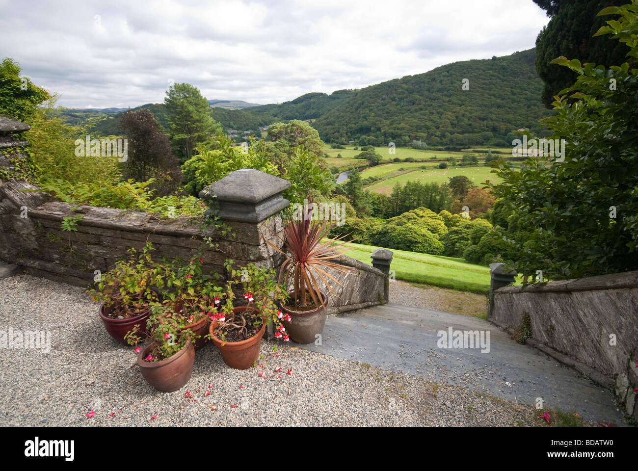 Plas Tan y Bwlch View Foto Stock