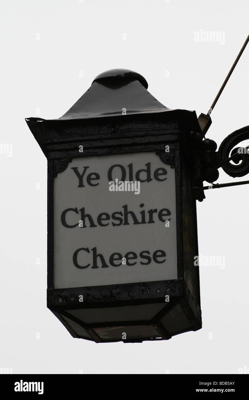 Ye Olde Cheshire Cheese Foto Stock