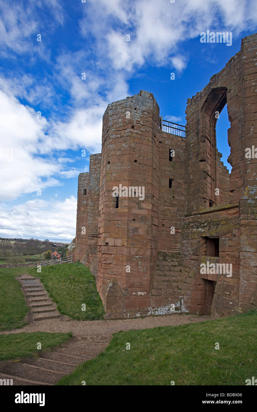 Il Castello di Kenilworth a Kenilworth, Western Midlands dell'Inghilterra, Warwickshire, Regno Unito Foto Stock