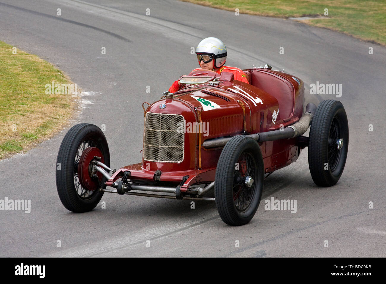 1924 Alfa Romeo P2 auto GP al Festival di Goodwood di velocità, Sussex, Regno Unito. Foto Stock