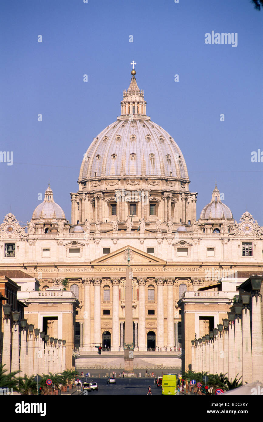 Italia, Roma, basilica di San Pietro Foto Stock