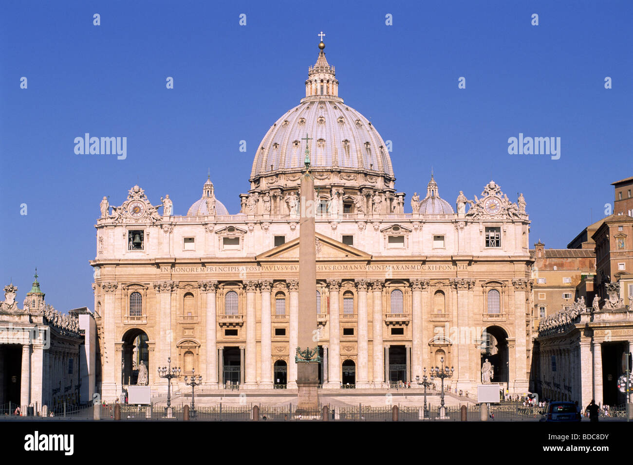 Italia, Roma, città del Vaticano, basilica di San Pietro Foto Stock