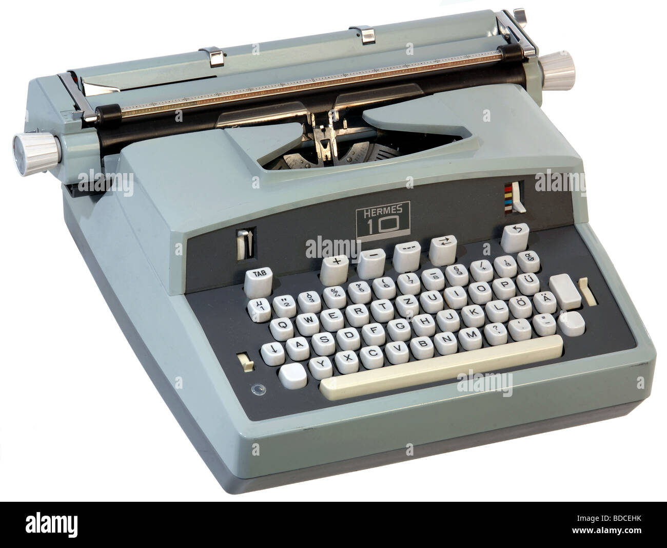 Ufficio, attrezzatura per ufficio, macchina da scrivere elettrica Hermes 10, prodotta da Paillard, Svizzera, circa 1965, Foto Stock