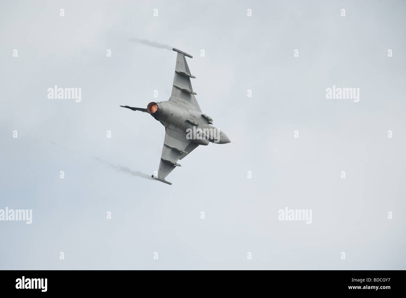 Saab Griped JAS 39 jet da combattimento Foto Stock