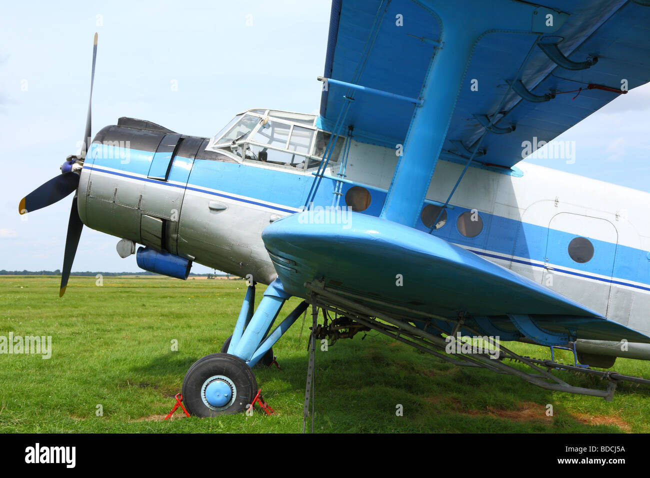 Antonov un biplano 2 aerei russi Foto Stock