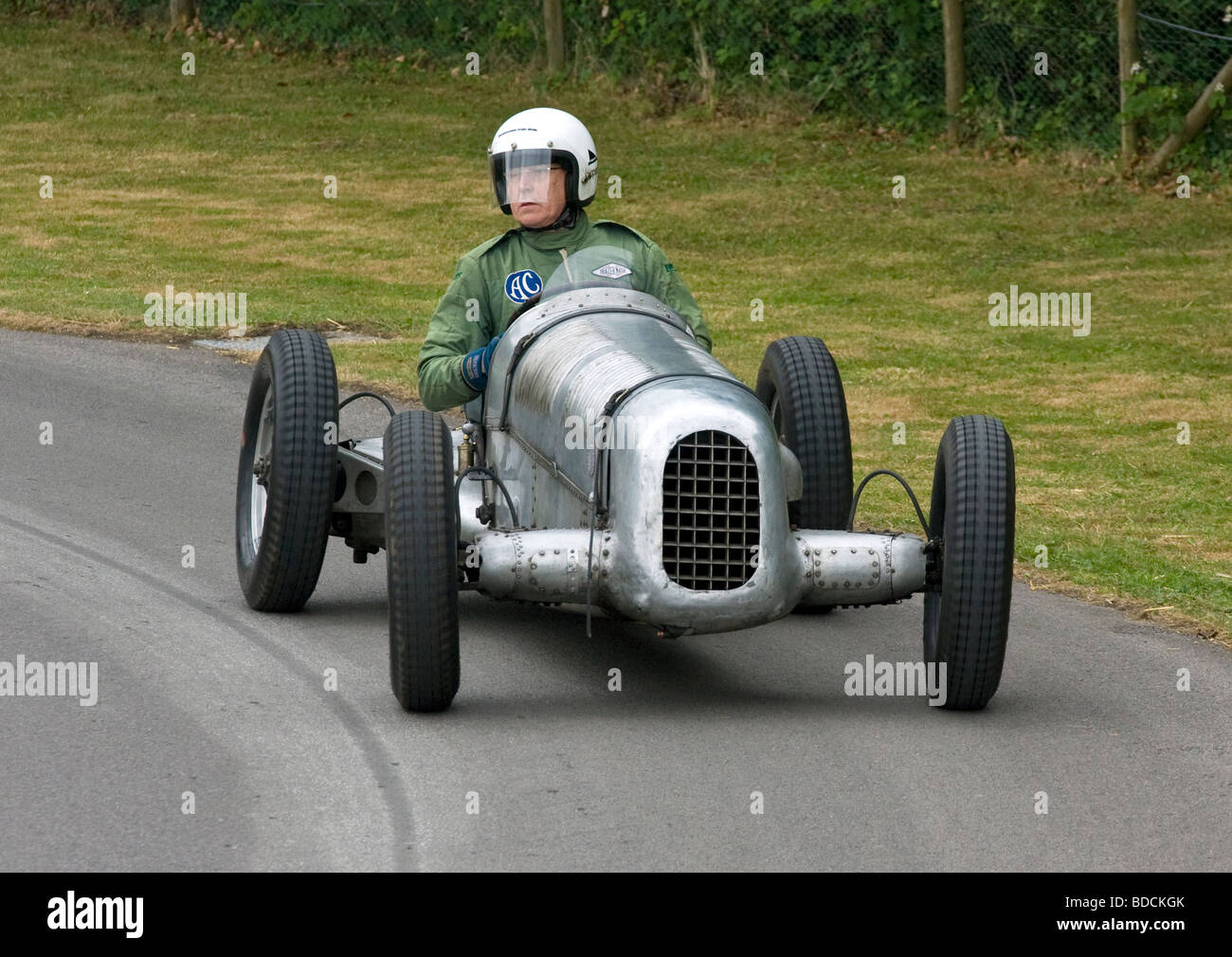 1938 Issigonis leggero speciale con autista Iain Cheyne a Goodwood Festival della velocità, Sussex, Regno Unito. Foto Stock
