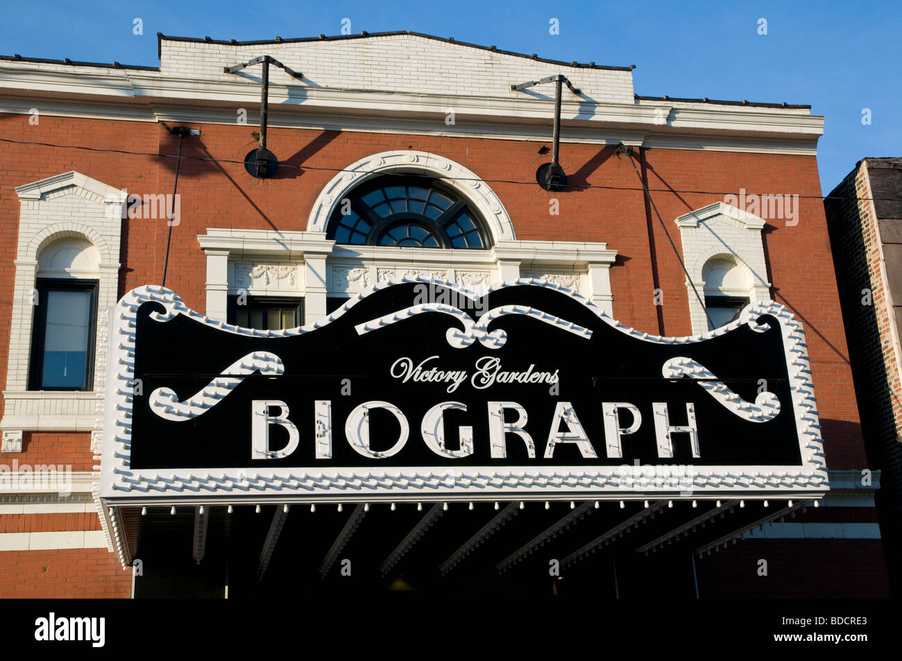 Il teatro di Biograph, la posizione dove Bank Robber John Dillinger è stato girato dal FBI, guidato da Melvin Purvis a luglio 22, 1934. Foto Stock