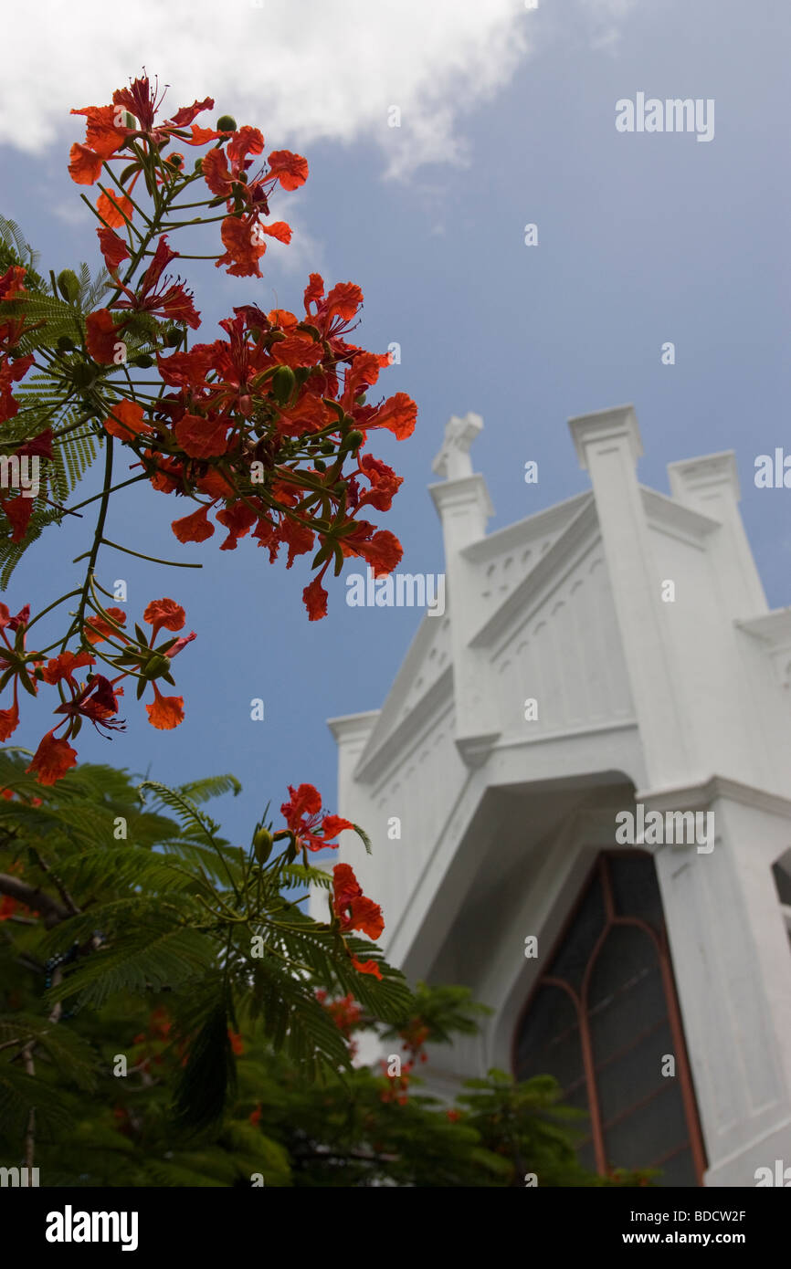 St Pauls chiesa episcopale a 401 Duval St Key West Florida Foto Stock