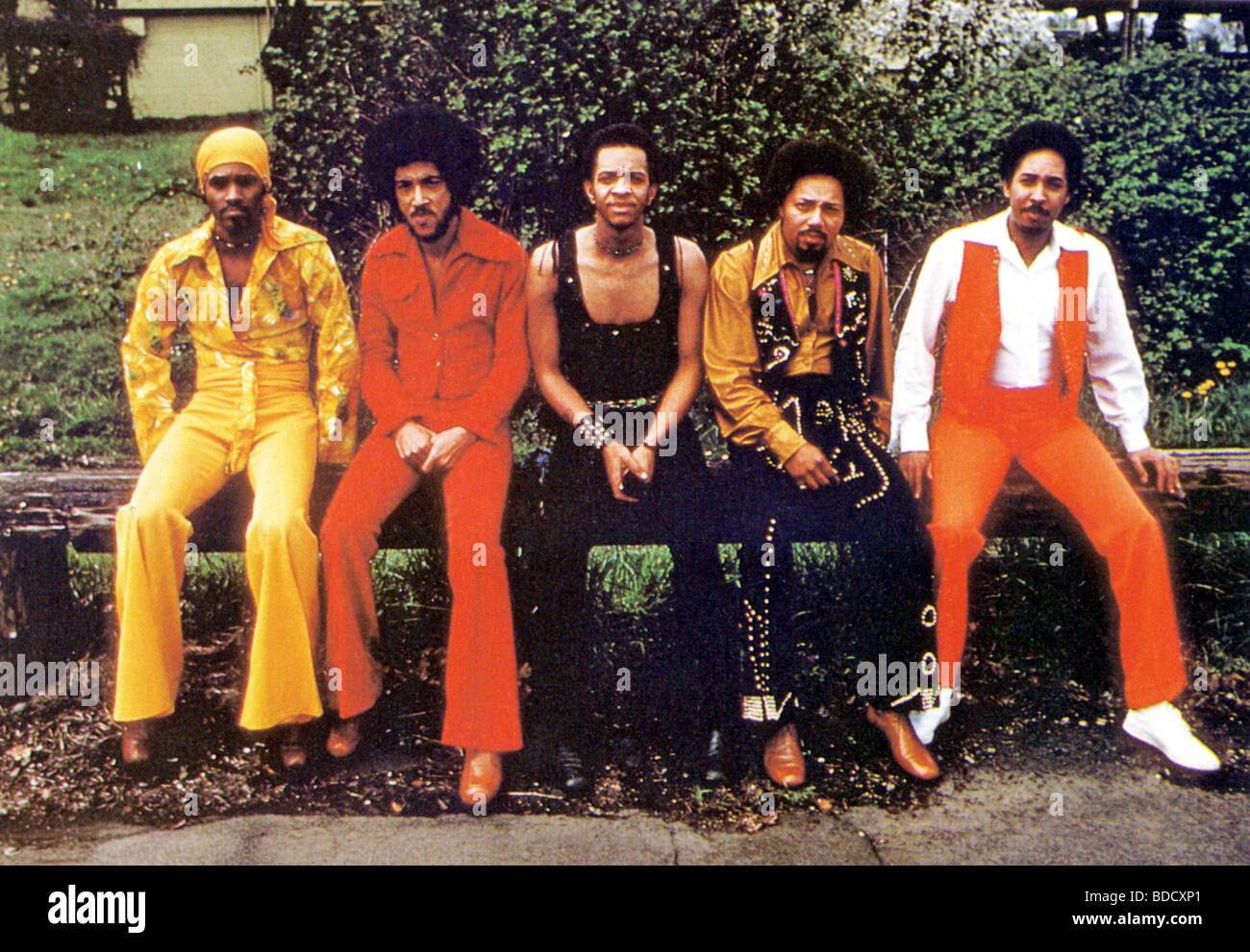 Metri - noi degli anni settanta funk soul gruppo Foto stock - Alamy