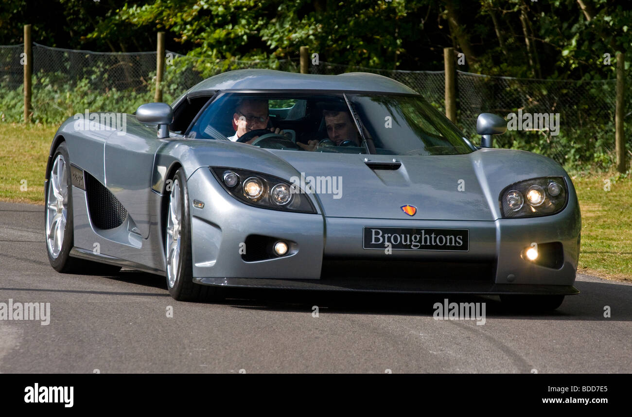 2009 Koenigsegg CCX-R Edition supercar a Goodwood Festival della velocità, Sussex, Regno Unito. Foto Stock