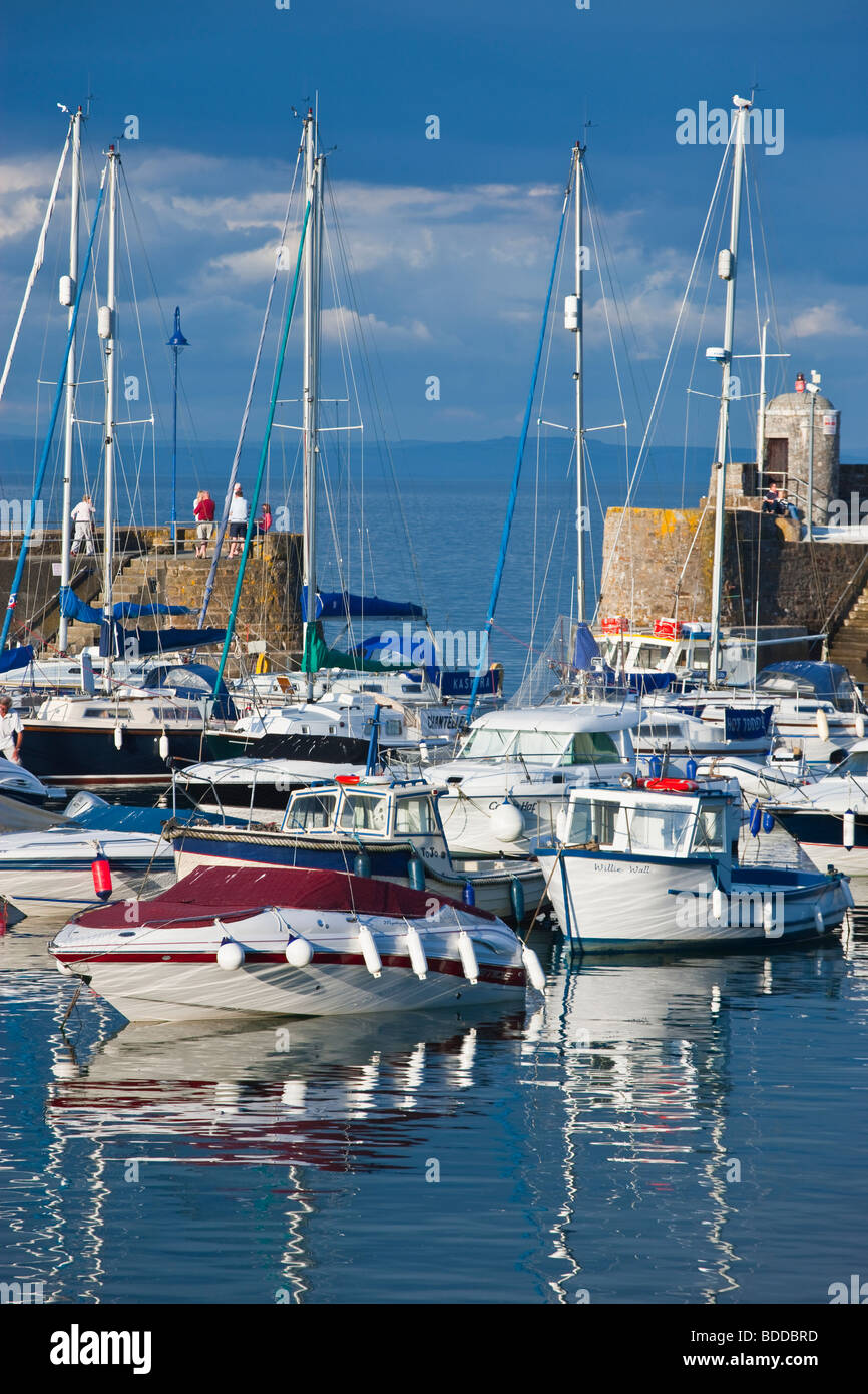 Saundersfoot Harbour Pembrokeshire Wales Foto Stock