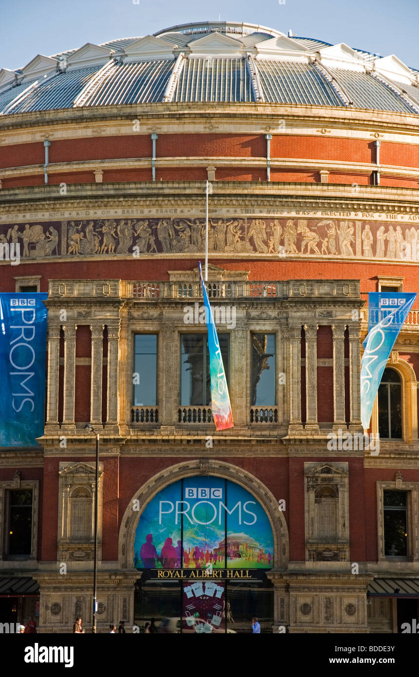 BBC Proms alla Royal Albert Hall di South Kensington Londra Inghilterra REGNO UNITO Foto Stock