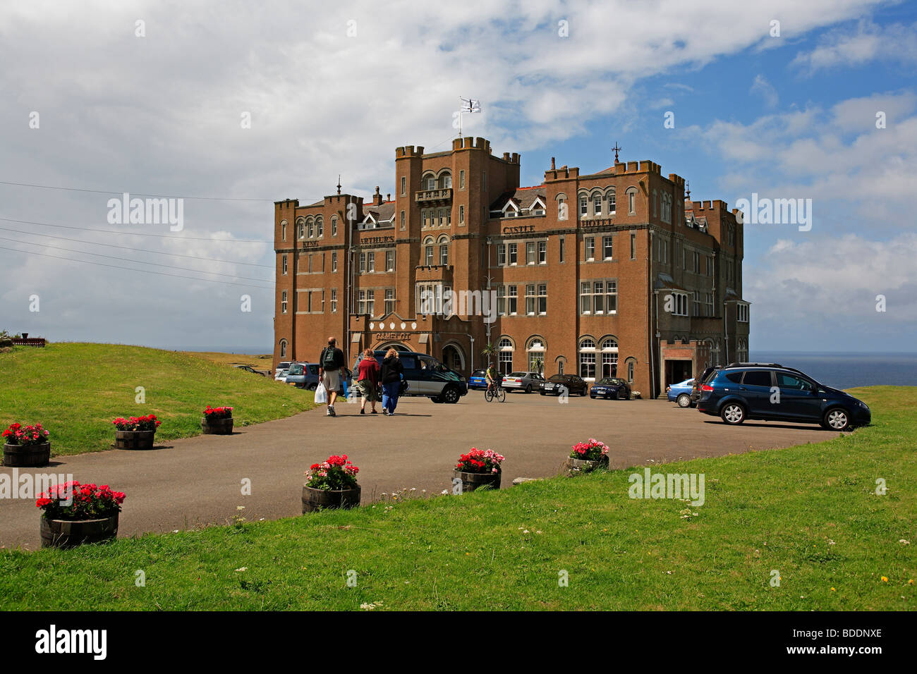 2557. King Arthur's Castle Hotel, Tintagel, Cornwall Foto Stock