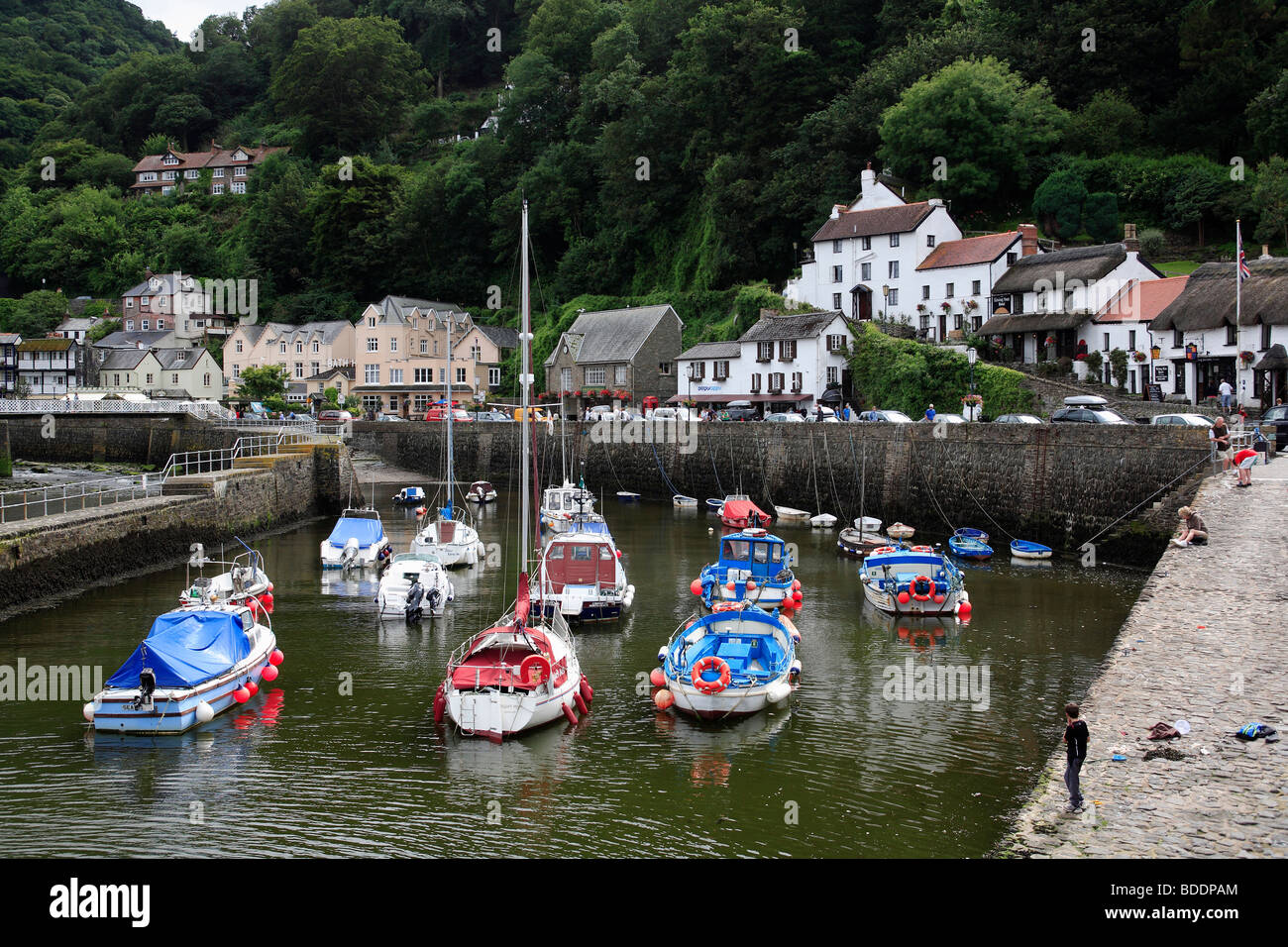 2654. Lynmouth, Devon Foto Stock