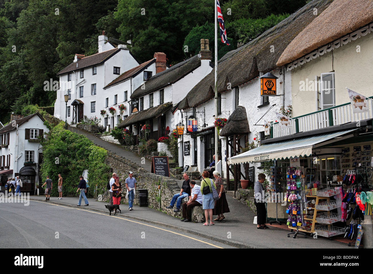 2657. Mars Hill, Lynmouth, Devon Foto Stock