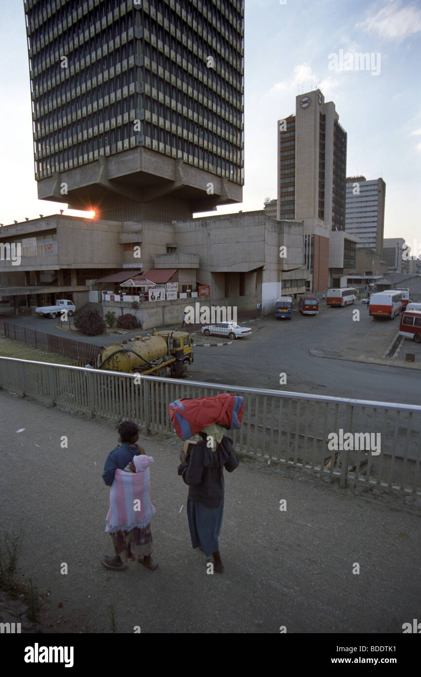 Lusaka, capitale dello Zambia. Foto Stock