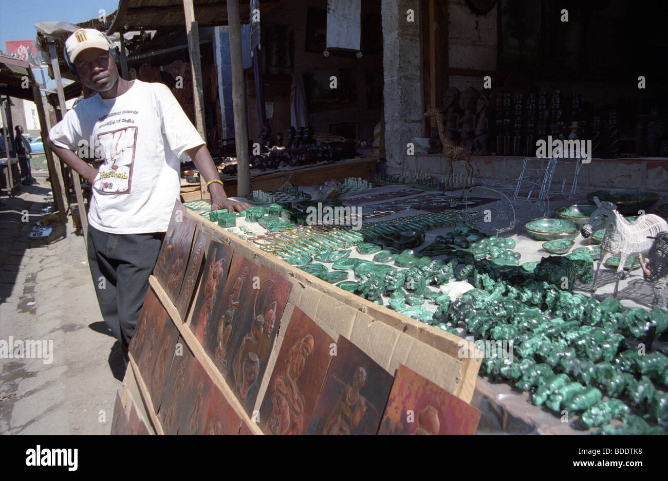 Lusaka, capitale dello Zambia. Foto Stock