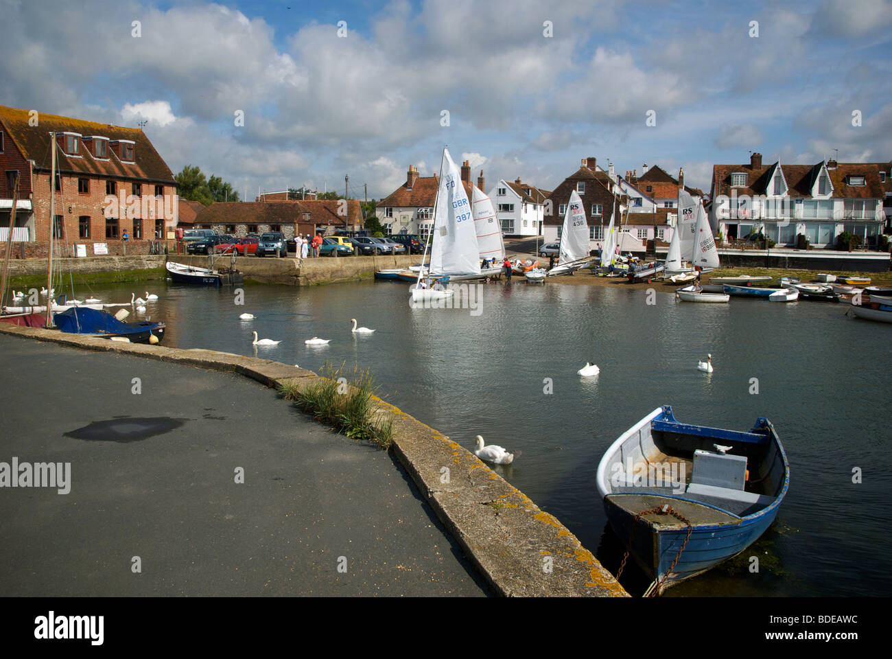 Emsworth Harbour Porto Hampshire REGNO UNITO Foto Stock