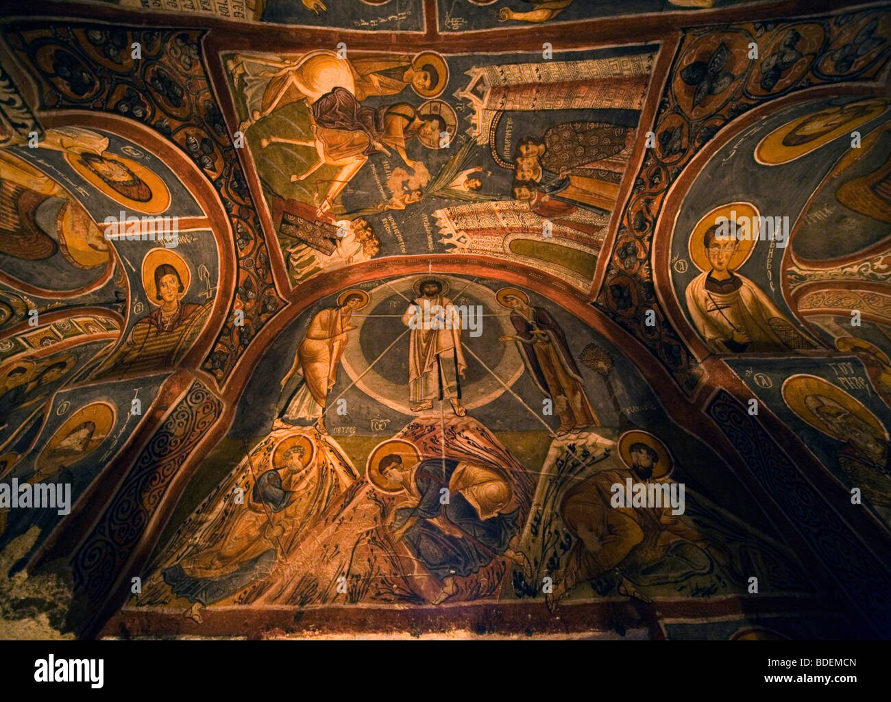 Chiesa di Goreme Open Air Museum Cappadocia Turchia Foto Stock