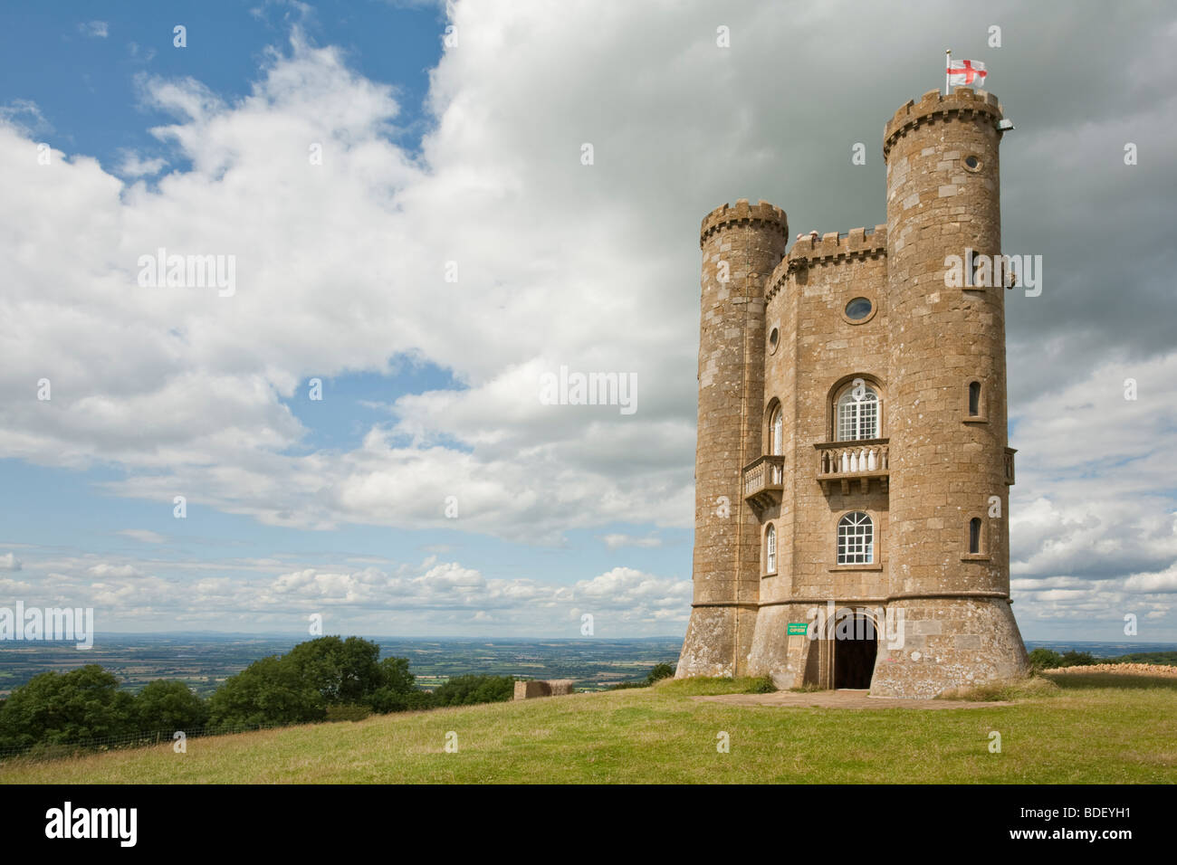 Torre di Broadway, Worcestershire, Cotswolds, Regno Unito Foto Stock