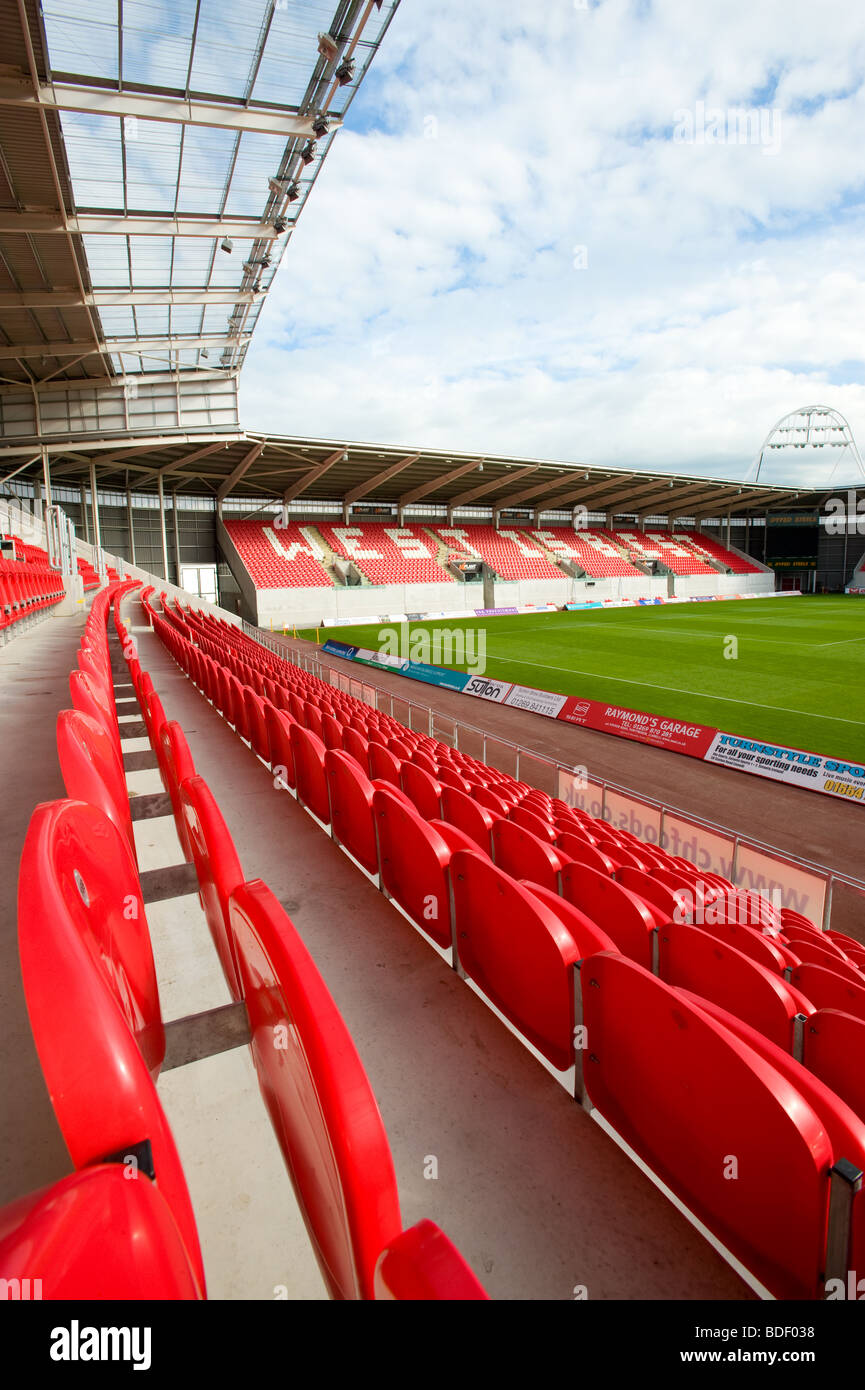 Parc y Scarlets, stadio del Llanelli Scarlets Rugby, Galles Foto Stock