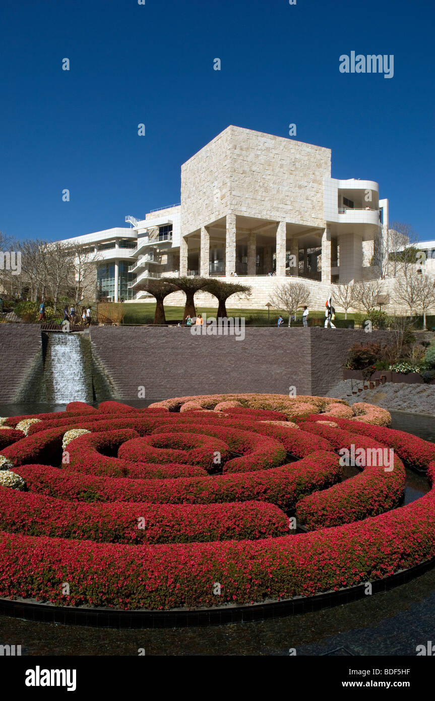 Il Getty Center per le Arti Foto Stock