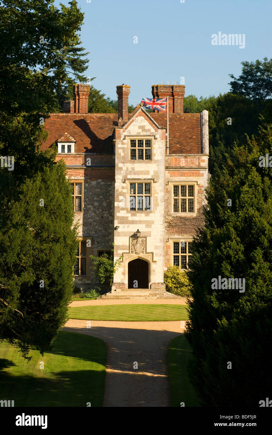 Chawton House Library Chawton, vicino a Alton, HAMPSHIRE, Regno Unito. Foto Stock