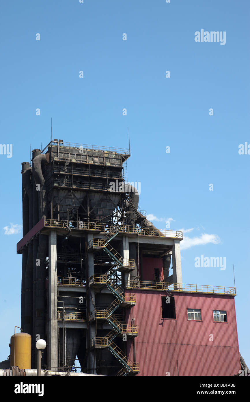 Pechino shougang area metallurgica Foto Stock