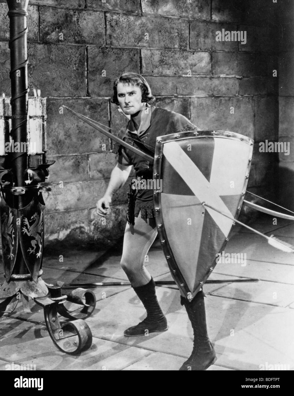 Le avventure di Robin Hood - 1938 Warner film con Errol Flynn Foto Stock
