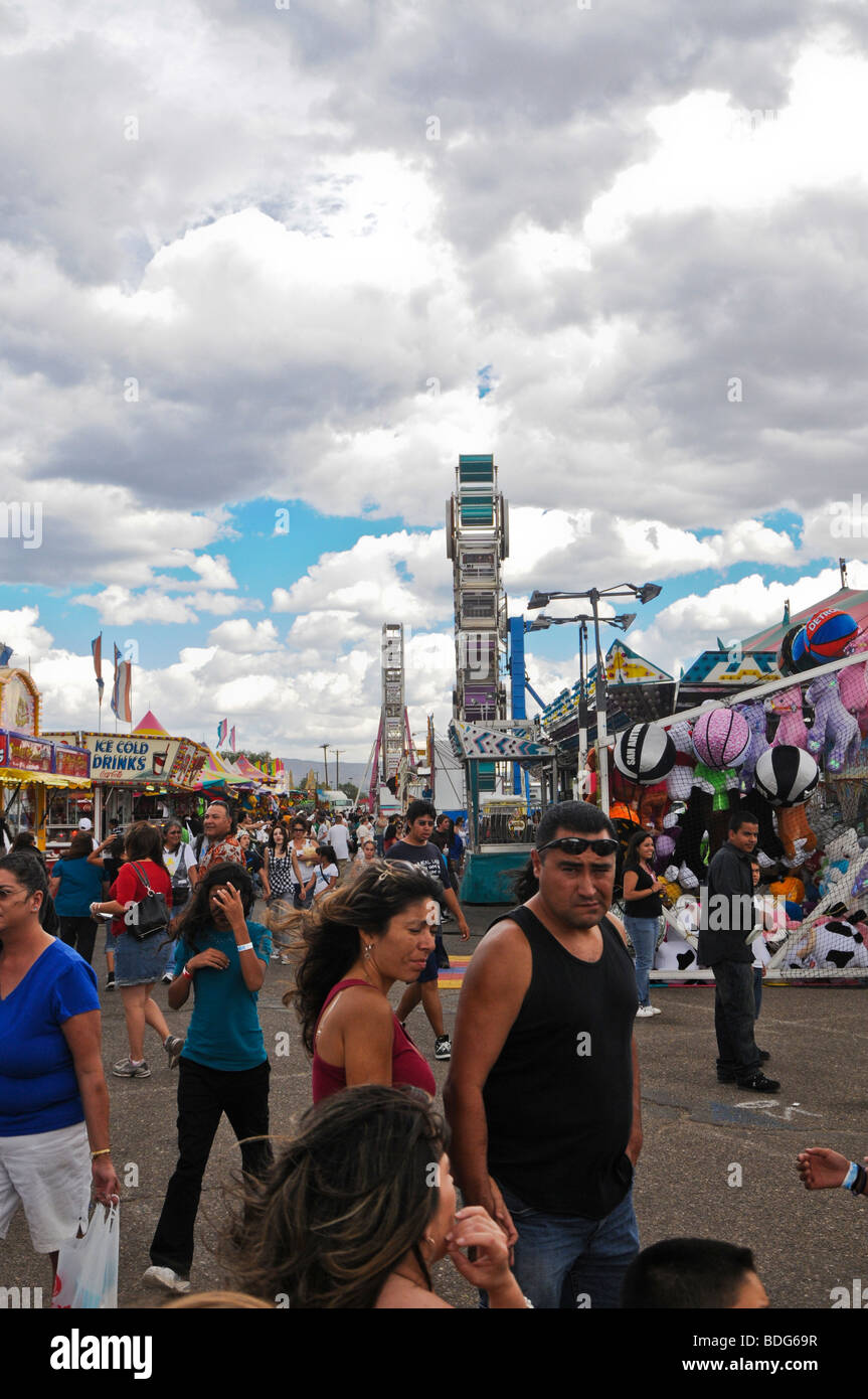 Stato del New Mexico Fair Foto Stock