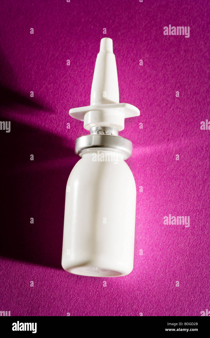 SPRAY NASALE Foto Stock