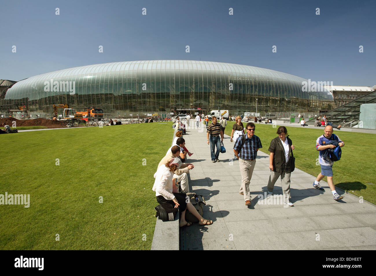 Gare de Strasbourg, Francia Foto Stock
