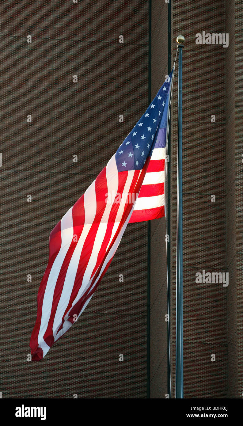 Stati Uniti d'America bandiera nazionale Foto Stock