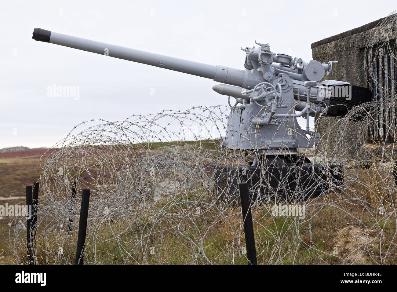 Battaglia dell'Atlantico museum vicino a Camaret e in Bretagna Francia Foto Stock