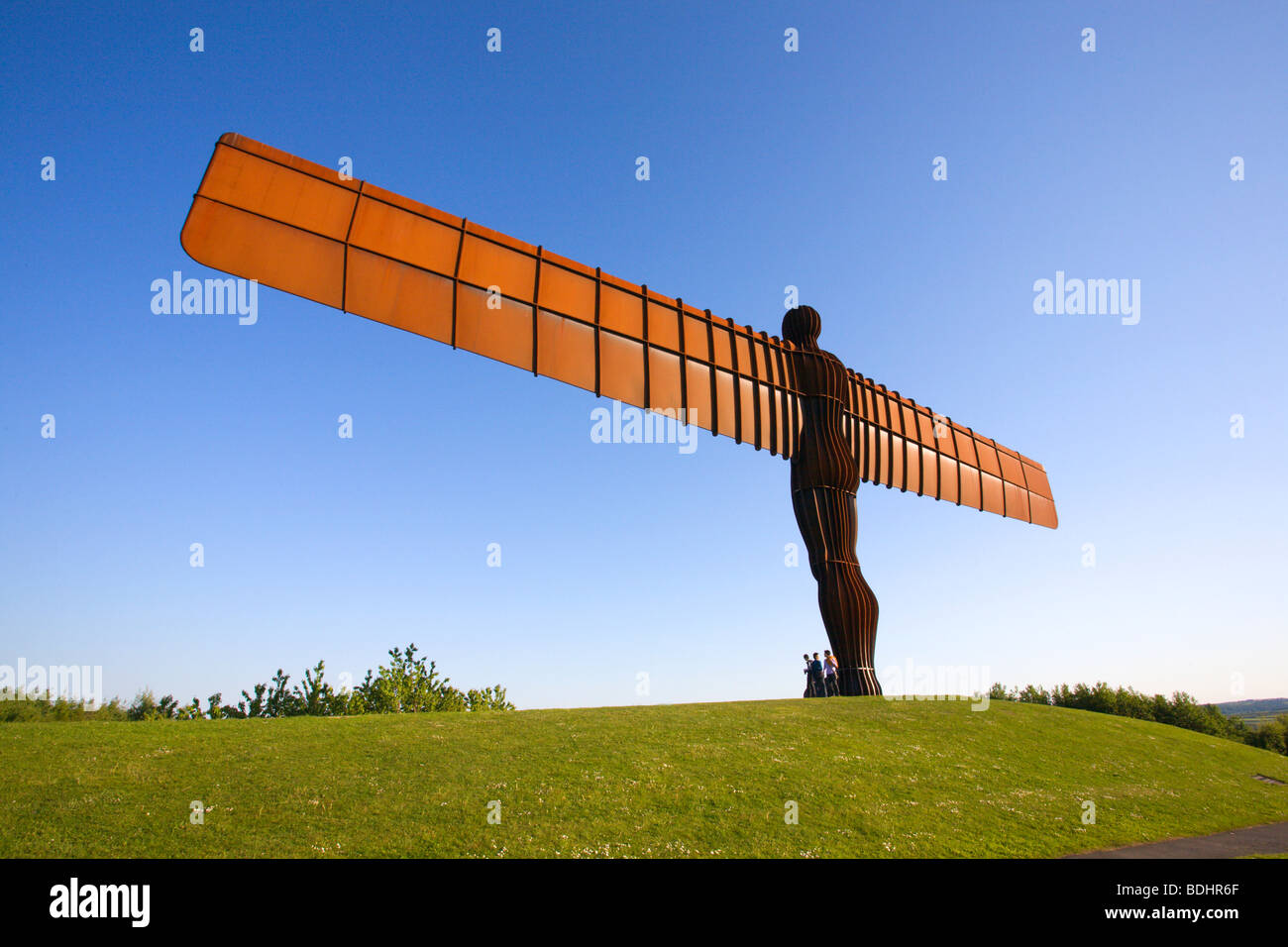 Angelo del Nord Gateshead Inghilterra Foto Stock