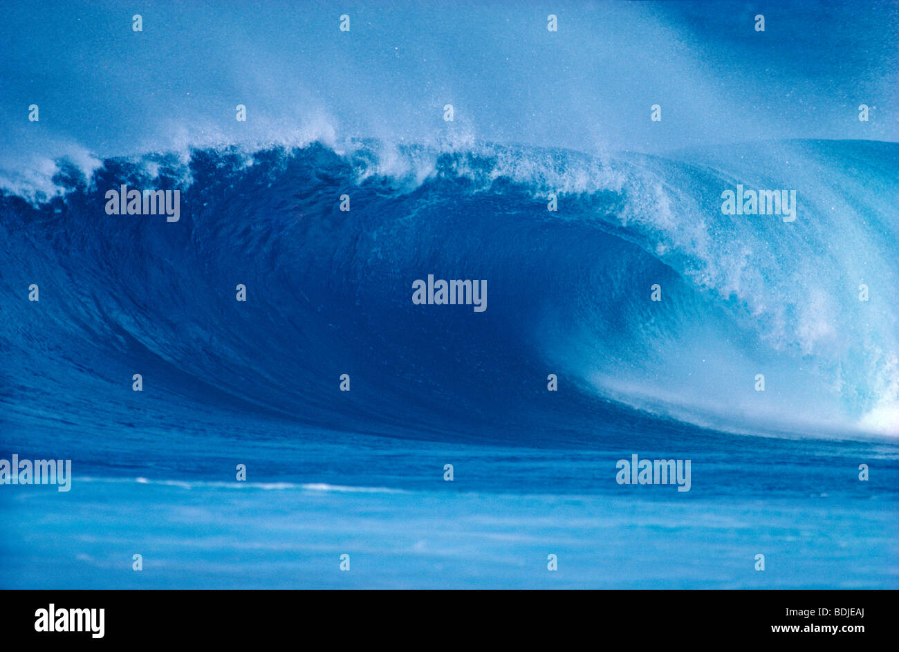 Vista sul mare, onda Foto Stock