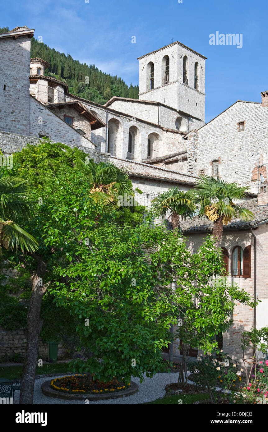 L'Italia,Umbria,Gubbio,la Cattedrale Foto Stock