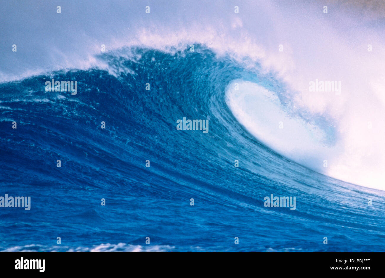 Vista sul mare, onda Foto Stock